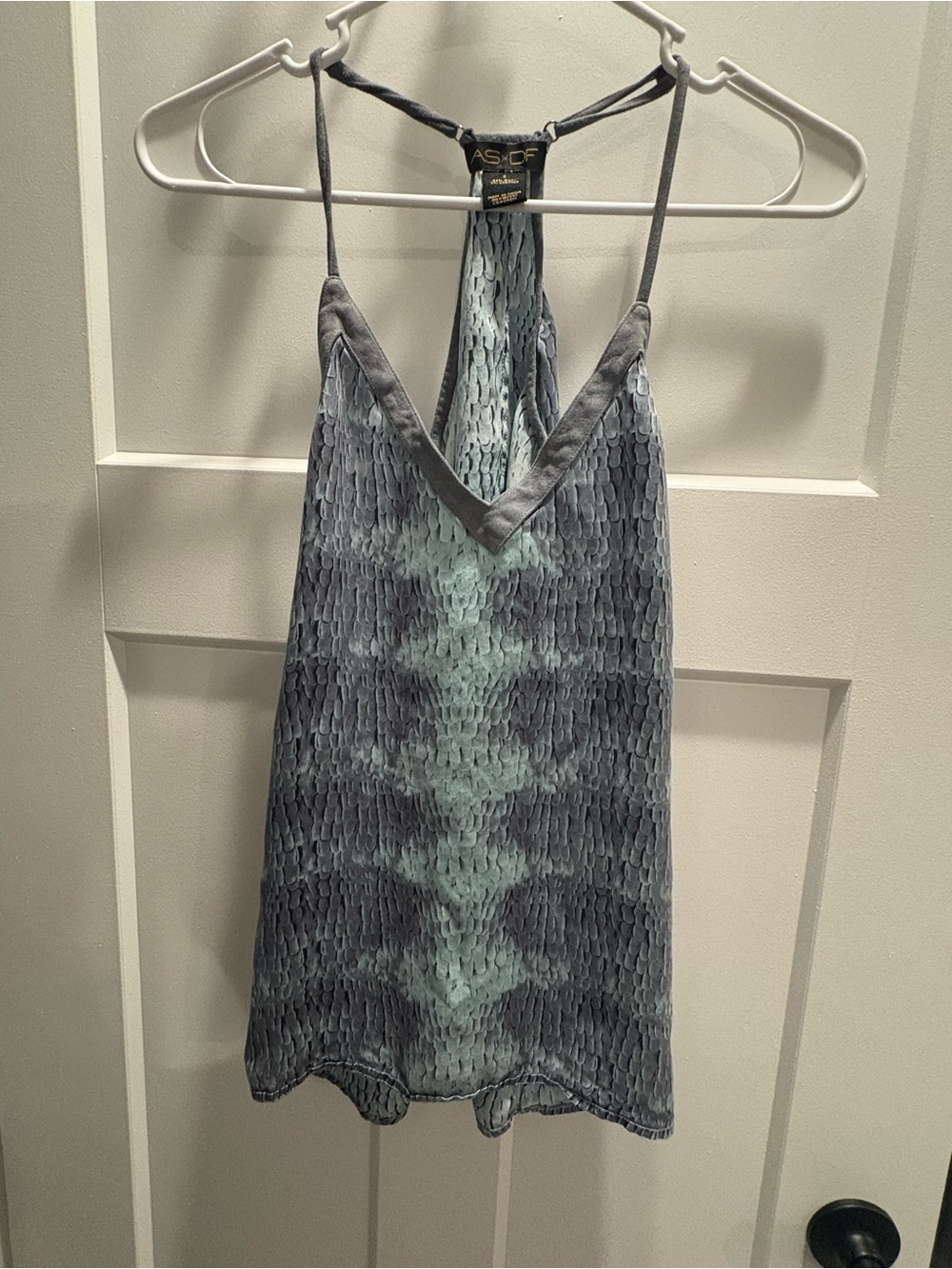 ASOS Grey Tie-Dye Racerback Cami
